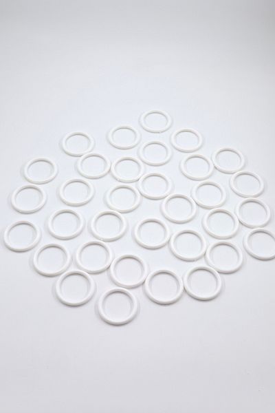 YENİCİ Inel din plastic 30 buc (4,5 cm)