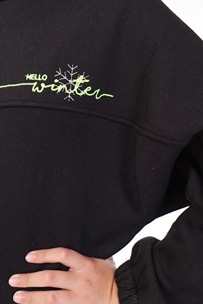 Toontoy Hanorac cu detaliu broderie pentru fete