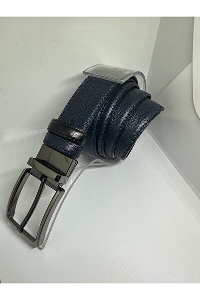 Yurtsever 100% Genuine Leather Double Sided Men's Belt