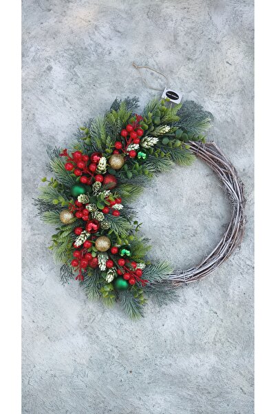 Mori Atölye Yılbaşı Kapı Süsü