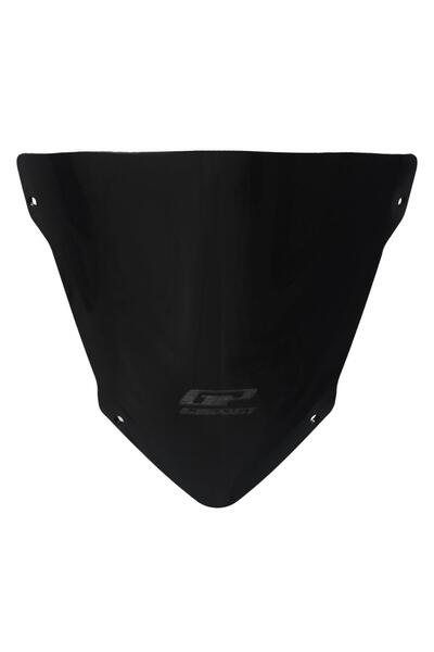 GP KOMPOZİT Gp Kompozit Yamaha Mt-25 2020-2024 Uyumlu Spor Cam Siyah 24 Cm