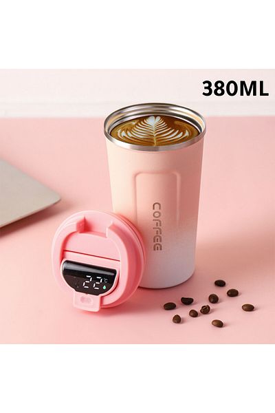 MIBRU vacuum thermos cup 380ml oliver pink