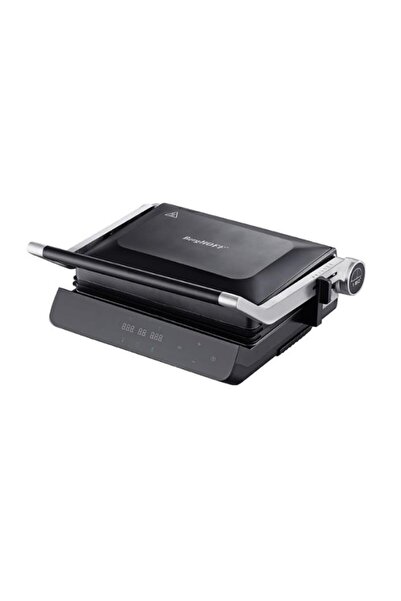 Berghoff Gem Retro Tıtan Siyah Çelik Kpaklı Conta Izgara Tost Makinesi