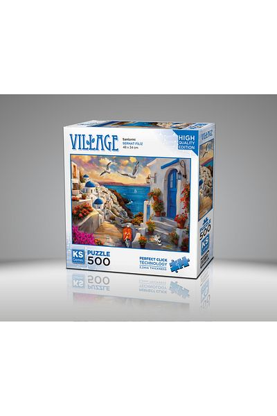 Ks Games Santorini 500 Piece Puzzle
