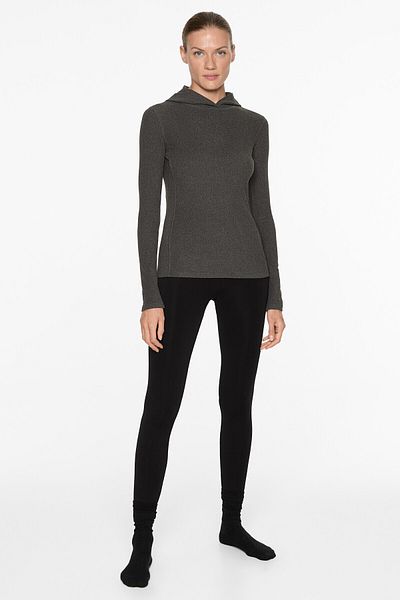 Oysho Performance base layers fleece hooded top