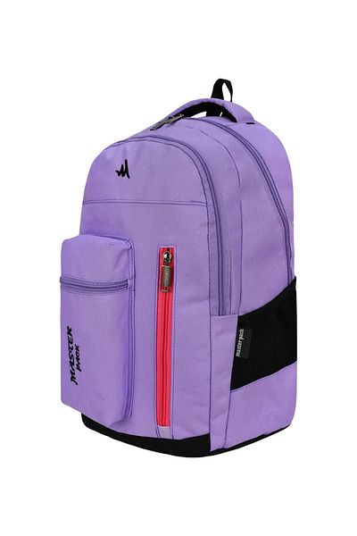 Alanç Gift Master Pack Design special Liliac Suport ortopedic pentru spate pentru școala gimnazială, liceu, rucsac zilnic pentru școală