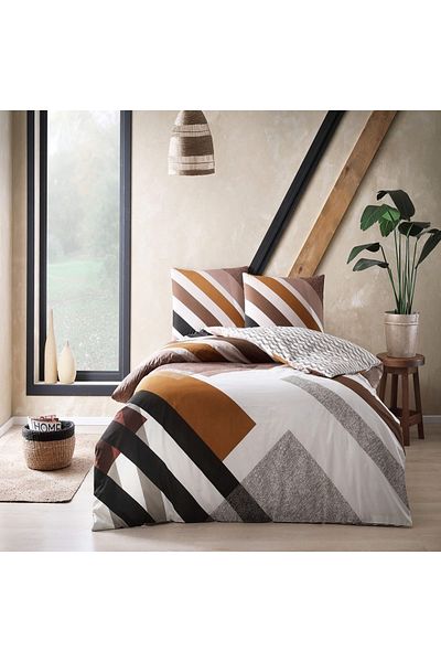 Taç Trent Young Room Double Duvet Cover Set with Fitted Sheets (160X200)