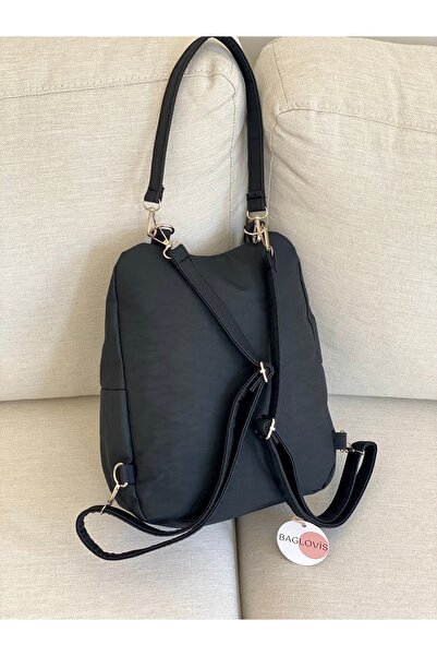 BAGLOVİS ČERNÁ DÁMSKÁ TAŠKA, KTERÁ VYRÁVÍ ŽIVOT S POUŽITÍM NA RAMENO A ZÁDĚ