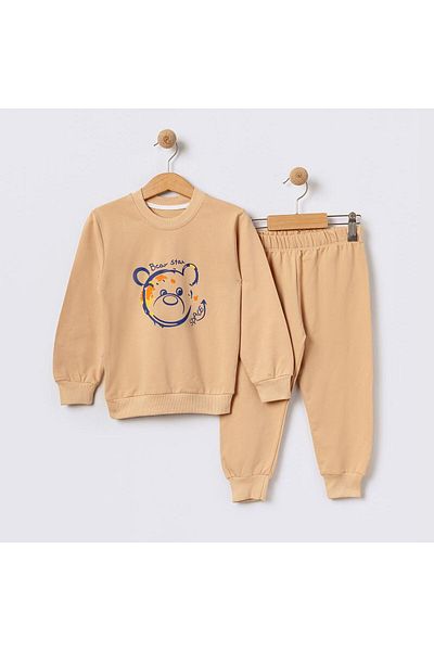 VALERY Παιδική φόρμα με λαιμόκοψη Teddy Bear