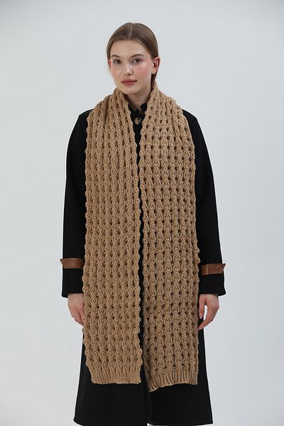 Sheilar Nopened Knitwear Knitted Scarf