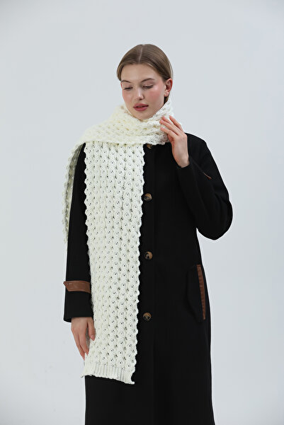 Sheilar Nopenli Triko Örgü Atkı