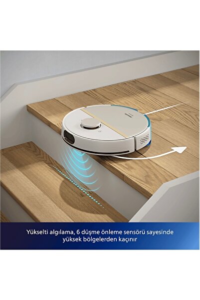 Philips 7000 Serisi Aqua Islak Ve Kuru Premium Robot Süpürge | Üstün Temizlik Performansı