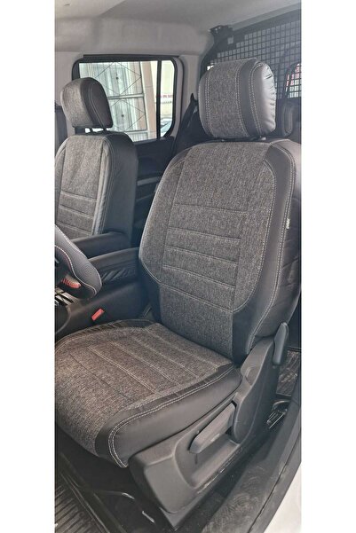 Atlas Oto Giyim غطاء مقعد مُخيط خصيصًا مناسب لسيارة FIAT Doblo موديل 2024