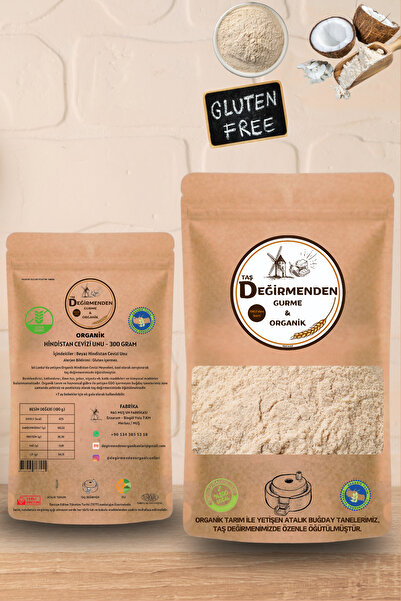 Değirmenden Hindistan Cevizi Unu (Gluten İçermez) - 300 Gram