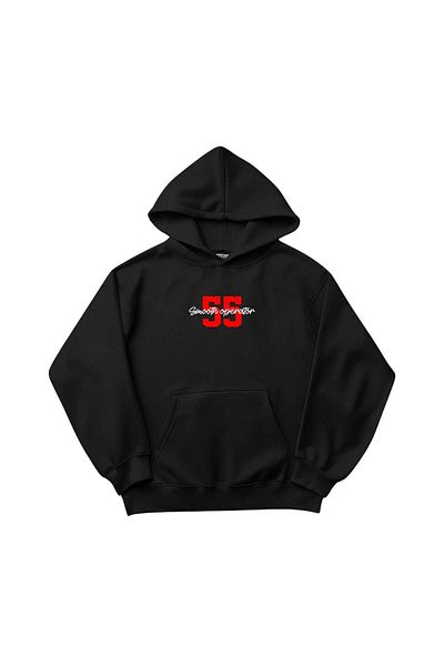 SVART WEAR Carlos Sainz F1 Design Printed Premium Φούτερ με κουκούλα με κουκούλα