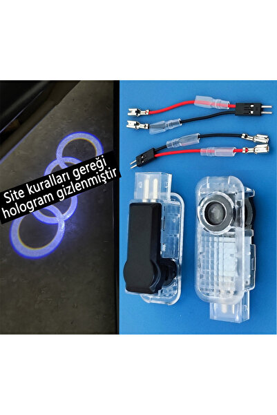 GCP German Car Parts Audi A3 Projeksiyon Logo Aydınlatma Kapı Altı