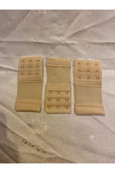 ECEM YILDIZ Γυναικείο γάντζο επέκτασης σουτιέν Nude Color - Σετ 3 με 3 γάντζο...