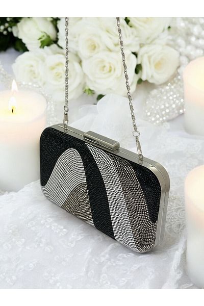 Gloriys Ayakkabı & Çanta Geantă pentru rochie de seară 130 DMC wave