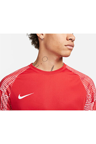 Nike Ανδρικό αθλητικό μπλουζάκι DH8031-657 M Nk Df Academy Jsy Ss Red