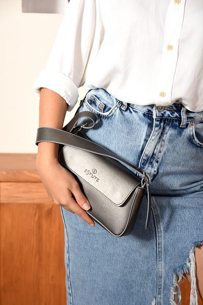 Paradise Estute Gray Women's Shoulder Bag - Stylish Design