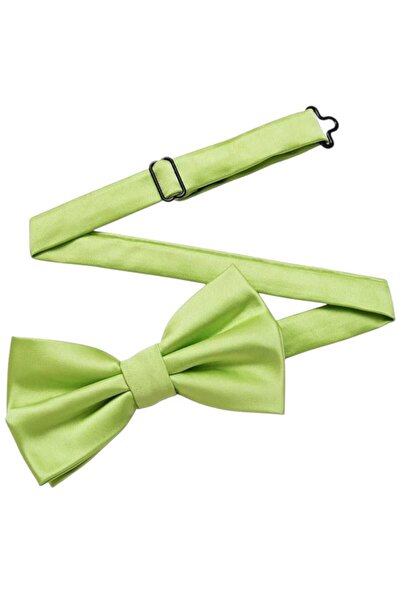 Uniquetrenders Men's Solid Color Satin Bow Tie