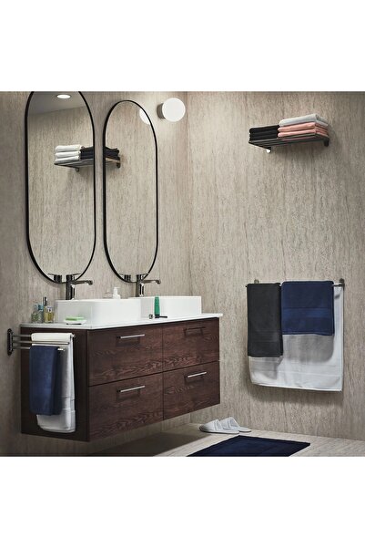 IKEA Bath Towel, White, 100X150 cm