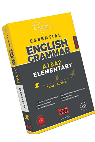 Yargı Yayınları Essential English Grammar A1 A2 Elementary Temel Seviye
