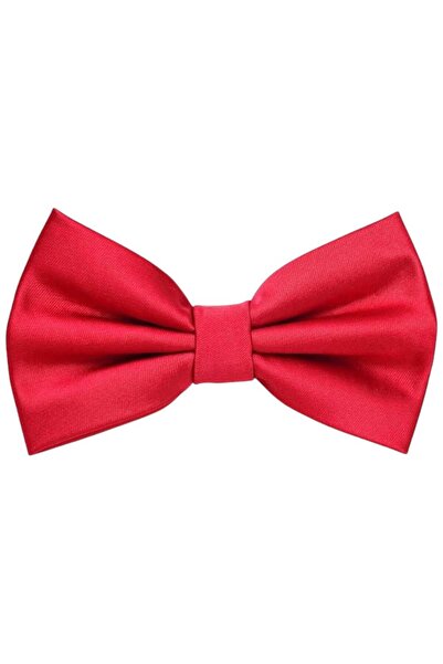 Uniquetrenders ربطة عنق من الساتان بلون سادة للرجال