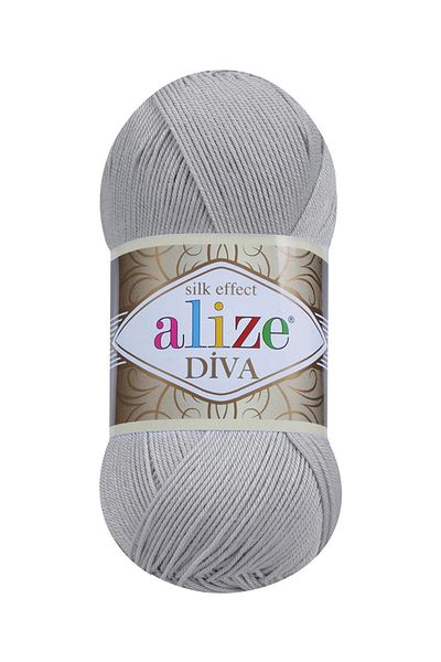 Alize Diva 355 (ΓΚΡΙ) Amigurumi Χειροποίητο νήμα πλεξίματος 1 τμχ - (ΠΙΛΕΠΤΟ ΚΑΙ ΜΙΚΡΟ ΑΠΟ ΤΗΝ ΚΑΘΕΤΗ ΠΛΕΚΤΗ ΙΜΑΝΤΑ).