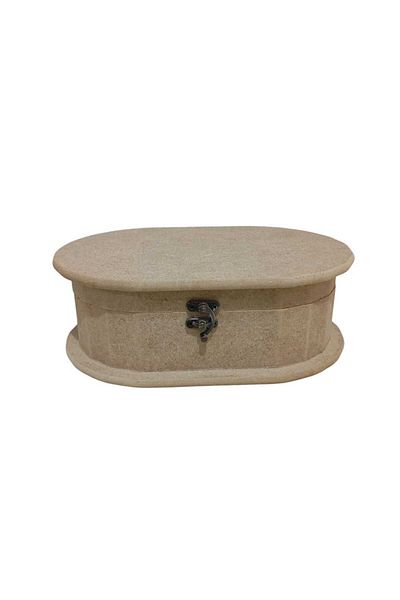 st koleksiyon hobi antika Mdf Decorative Oval Box
