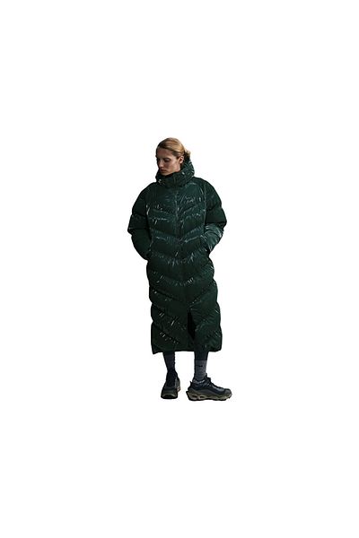 Nike Women's Green Outdoor Coat - Fv7827-338 Windpuffer Sportswear