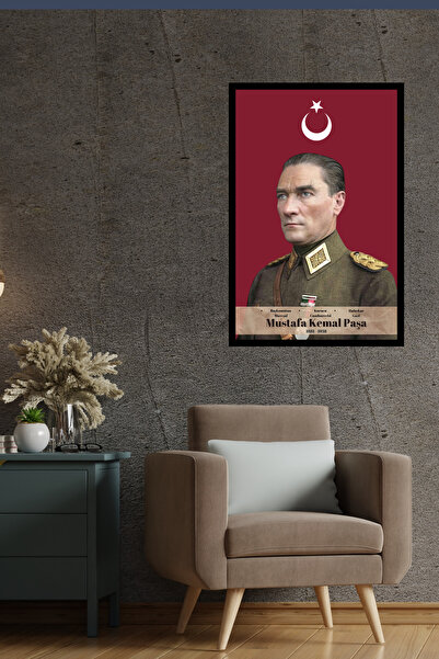 Wonassa Kurtuluş Savaşı Kahramanları Çerçeve Görünümlü Özel Tasarım Tablo