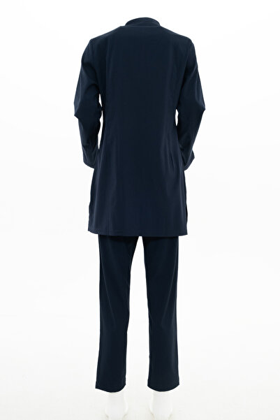 Ehil Lacivert Renk Tek Üst Uniforma Doktor/Hemsire Forması