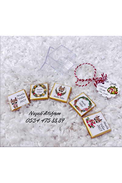 NeşeliAtölyem Neşeli Atölyem 10 Kutu Alım 2026 Yeniyıl Yılbaşı 5 Adet Farklı ...