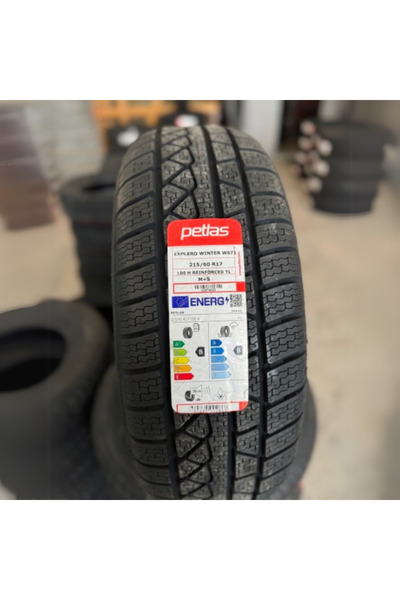 Petlas 215/60r17 100h Reınforced Explero Wınter W671 Kış Lastiği