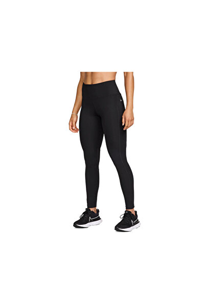 Nike CZ9240-010 W Nk Df Colanți negri pentru alergare pentru femei - Fast Tight