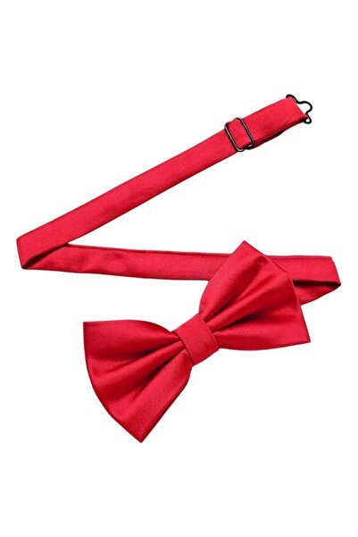 Uniquetrenders Men's Solid Color Satin Bow Tie