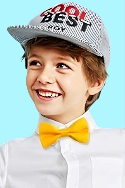 Uniquetrenders Dečačka satenska leptir mašna Jednobojno