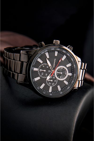 SPOLO Steel Cord Waterproof Men's Wristwatch