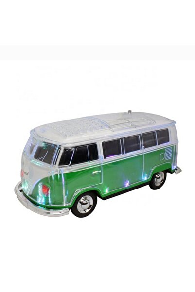 ErginGroup Çiçek Abbas Mİnübüs Kristal Işıklı Klasik Araba Bluetooth Hoparlör...