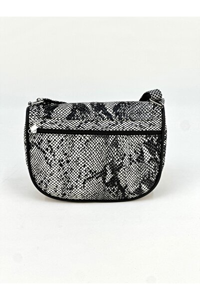 Deribag Genuine Leather, Cross Strap, Casual Bag, Women's Shoulder Bag, Patterned 21*20*7 cm