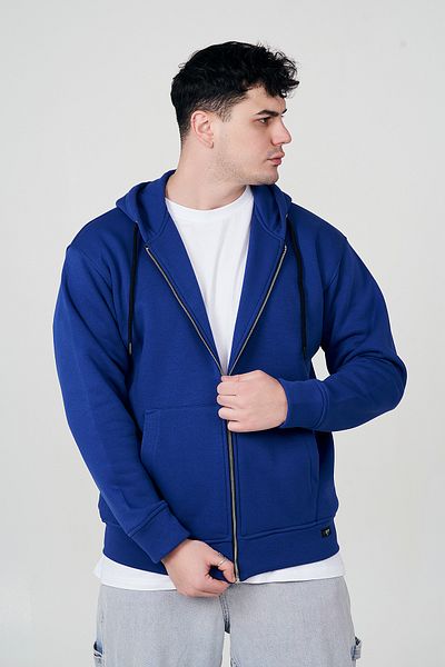 MBEY1989 Hanorac supradimensionat cu glugă și fermoar Mbey, unisex