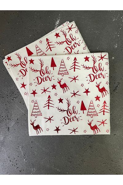 Meyofficial Christmas Napkin - Pack of 20