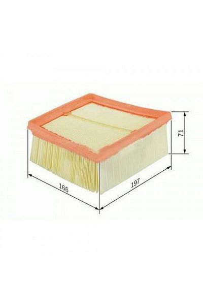 GVA Element Complete - Air Filter Transit Courier B460 Gnzrz