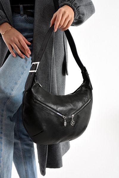 Erzeno Genuine Leather Luxury Designer Handbag - Women's Handbag, Genuine Leather Shoulder Purse and Hand Bag