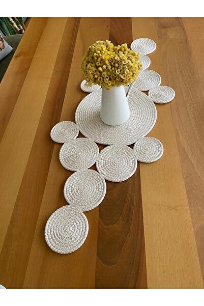 Nev Design 90X35 Decorative Polyester Runner - Tablecloth