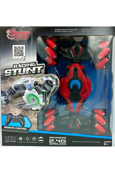 Vardem Uzaktan Kumandalı Full Fonksiyon Şarjlı Akrobat Araba Kırmızı