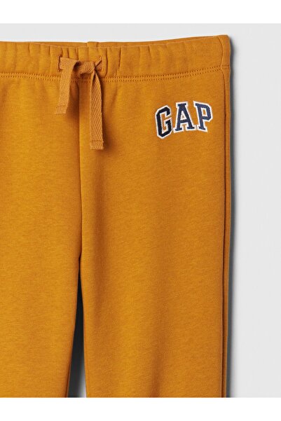 GAP Erkek Bebek Turuncu Gap Logo Pull-On Jogger Fleece Eşofman Altı