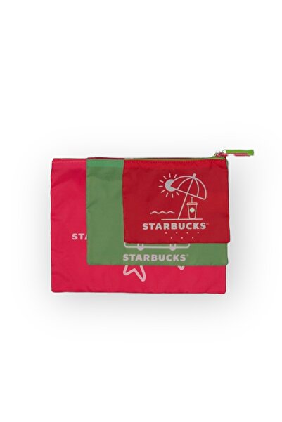 Starbucks ® 3-компонентний набір косметичок для подорожей