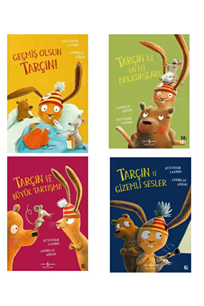 TÜRKİYE İŞ BANKASI KÜLTÜR YAYINLARI TARÇIN NIN MACERALARI-4 LÜ TARÇIN SERİSİ